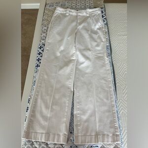 Talbots High Waist Wide Leg Trouser Jeans